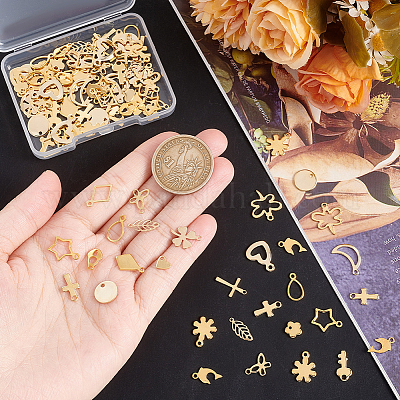 Подвески из нержавеющей стали 304&nbsp;STAS-UN0006-92G-1