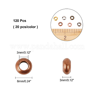 Messing Perlen&nbsp;KK-AR0001-24-1