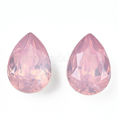 Spitzeharz Strass Cabochons&nbsp;RESI-T014-10x14mm-A10-1