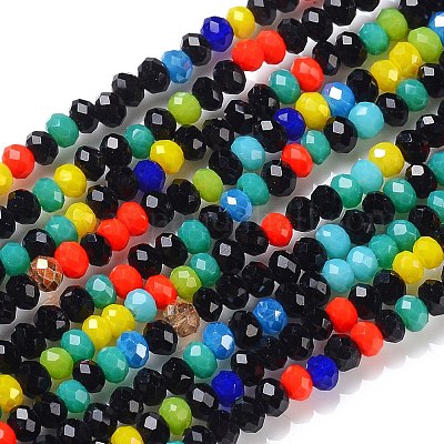 Стеклянные бусины&nbsp;GLAA-F106-B-04-1