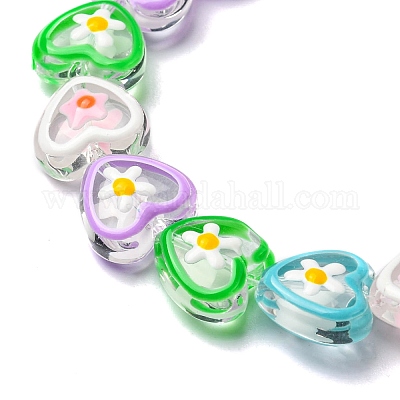 Прозрачные стеклянные бусины LAMP-A154-03H-1