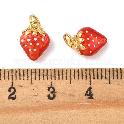 Латунь эмаль подвески&nbsp;KK-K364-28G-1