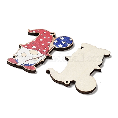 Большие деревянные подвески&nbsp;WOOD-D028-01H-1