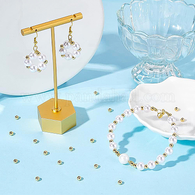 Латунные бусины&nbsp;KK-BC0008-70-1