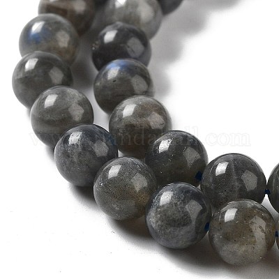 Natur Labradorit Perlen Stränge&nbsp;G-S333-6mm-035-1