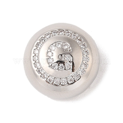 Подвески из латуни и кубического циркония KK-Z047-07P-G-RS-1