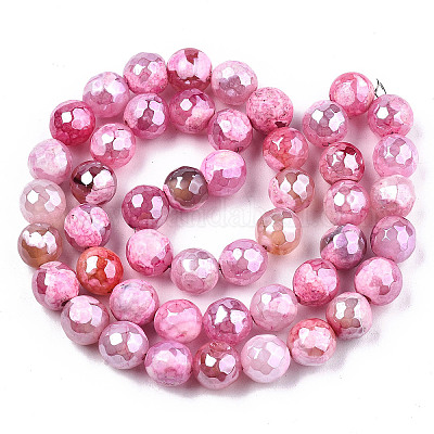 Гальванизирует естественно агат бисер пряди&nbsp;LS-G-T131-54L-1