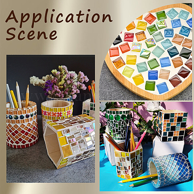 200шт стеклянные кабошоны&nbsp;GLAA-SP0001-14A-1