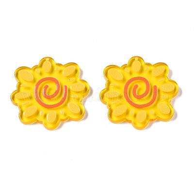 Pendenti acrilico traslucido&nbsp;TACR-T021-45A-1