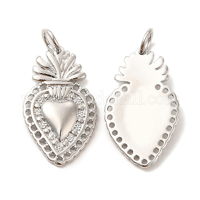 Экологически чистые подвески из латуни с гальваническим покрытием&nbsp;LS-KK-F851-08P-1