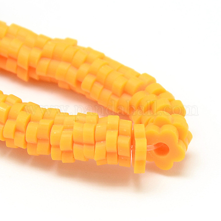 Polymer Clay Bead Strands CLAY-T001-A07-1