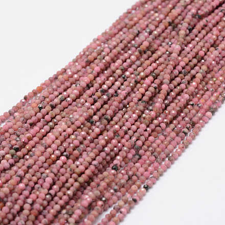 Natural Rhodonite Beads Strands G-E347-04-1