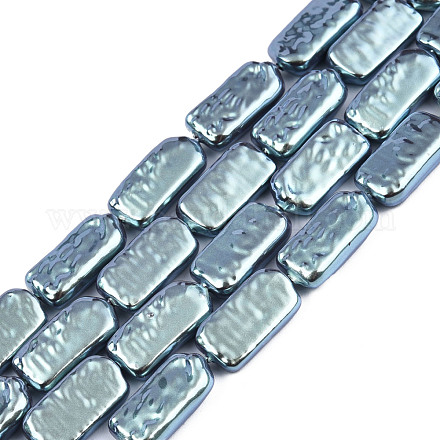 Fili di perle di plastica imitazione perla abs KY-N015-06-A02-1