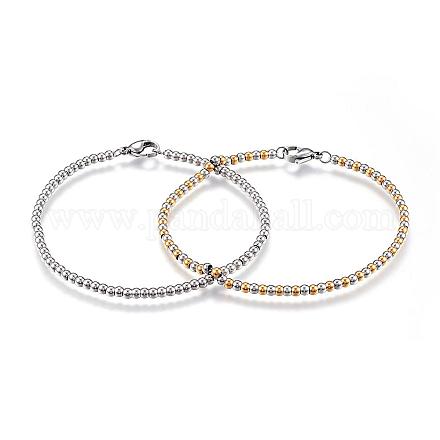 Bracelets de perle en 304 acier inoxydable BJEW-G544-32-1
