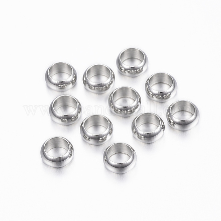 Intercalaire perles en 304 acier inoxydable X-STAS-H376-39-1