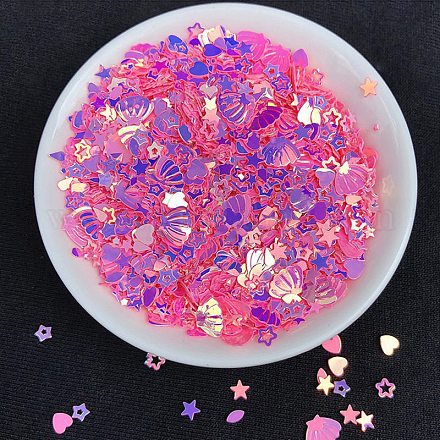 Heart/Star/Moon/Shell PVC Nail Art Glitter Sequins Chip SLM-PW0001-008K-1