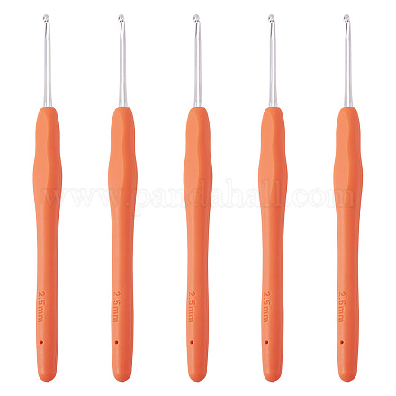 Крючок для вязания с алюминиевой ручкой tpr TOOL-TA0001-13F-1