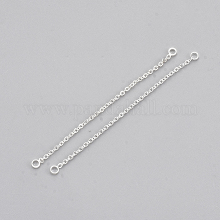 Connettori per maglie di catena in ottone KK-T044-03B-S-1