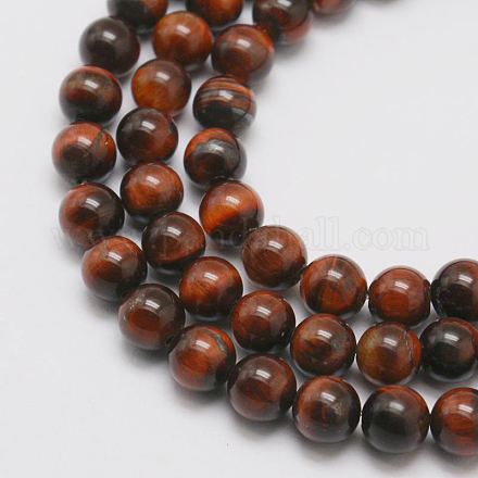De piedras preciosas naturales hebras de perlas reronda G-J302-09-12mm-1