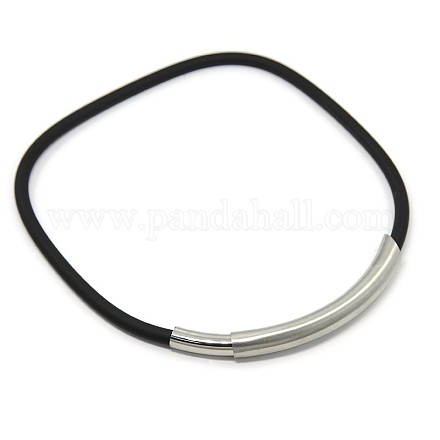 PU-Lederband Halsketten NJEW-O026-01-1