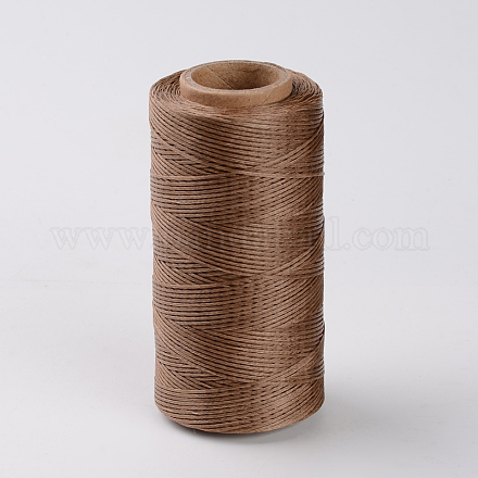 Cordes plates en polyester ciré YC-K001-10-1