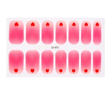 Pegatinas de uñas de tapa completa MRMJ-T078-ZJ-072-1