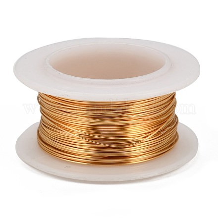 Round Copper Jewelry Wire CWIR-I002-0.6mm-G-NR-1