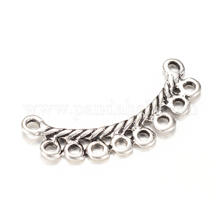 Tibetan Style Alloy Chandelier Components Links X-TIBE-Q064-24AS-RS-1
