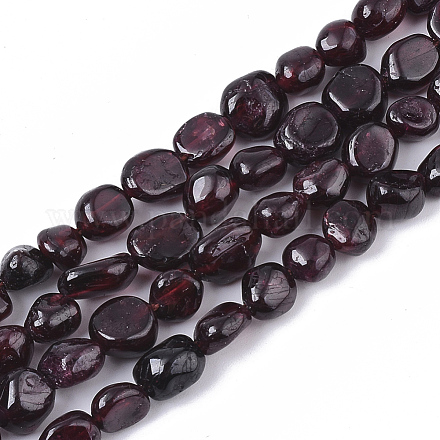 Natural Garnet Beads Strands G-S363-030B-1