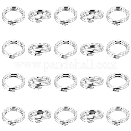 10 шт. 925 разъемных соединительных кольца из стерлингового серебра&nbsp;STER-BBC0007-85B-1