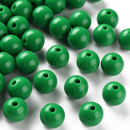 Perles acryliques opaques MACR-S370-C10mm-24-1