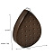 Wooden Earrings Storage Rack, Jewelry Display Holders, Teardrop, 9.94x7.9x2.2cm