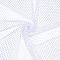Polyester Mesh Fabric, Clothing Accessories, White, 1500x1570x0.5mm