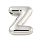 Non-Tarnish 304 Stainless Steel Pendants, Balloon Letter Charm, Letter Z, 19.5x15.5x5mm, Hole: 1.5mm