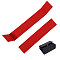 2Pcs Rectangle Felt Bag Base Shaper, Saver and Insert for Wallet on Chain Bag, FireBrick, 179~270x35x6mm
