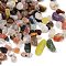 Natural Mixed Gemstone Beads, No Hole, Chip, 3.5~18.5x5~18.5x1~5mm, about 1694~6666pcs/1000g