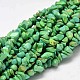 Chip Dyed & Heated Natural Magnesite Bead Strands G-L454-05-1