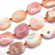 Chapelets de perles en agate naturelle du Botswana G-K223-34B-1