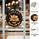 Wooden Hanging Plate Signs HJEW-WH0027-026-4