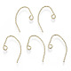 Brass Earring Hooks KK-R112-039-NF-2