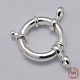 925 Sterling Silver Spring Rings Clasps STER-A007-13E-1