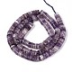 Природный аметист нитей бисера&nbsp;G-T142-6mm-12-2