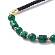 Synthetic & Natural Mixed Stone Beads Slider Bracelets Set BJEW-JB07290-9