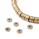 Chapelets de perles en hématite synthétique sans magnétiques X-G-K011-4x1mm-07-2