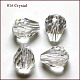 Imitazione branelli di cristallo austriaco, grado aaa, sfaccettato, goccia, chiaro, 6x8mm, Foro: 0.7~0.9 mm