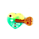 DIY Heart Lock & Key Pendant Food Grade Silicone Molds VALE-PW0001-080L-3
