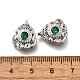 Латунные стеклянные бусины KK-M318-40P-02-3
