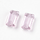 Abalorios de cristal austriaco de imitación SWAR-F081-8x14mm-03-2
