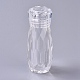 Tarro de crema recargable vacío acrílico transparente de 5 ml AJEW-WH0109-11-1