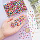 NBEADS About 2000 Pcs Seed Beads Cube Beads SEED-NB0001-90-3